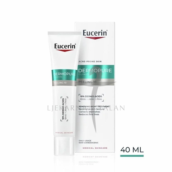 Eucerin DermoPure Clinical krema za obnovu kože tijekom noći