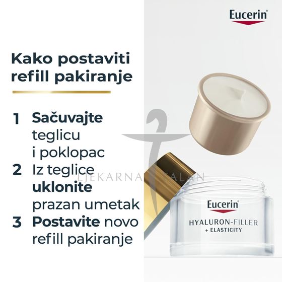 Eucerin Hyaluron-Filler + Elasticity noćna krema REFILL