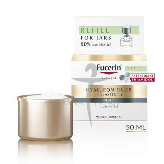Eucerin Hyaluron-Filler + Elasticity noćna krema REFILL