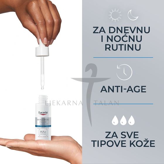 Eucerin Hyaluron-Filler koncentrirani serum protiv bora