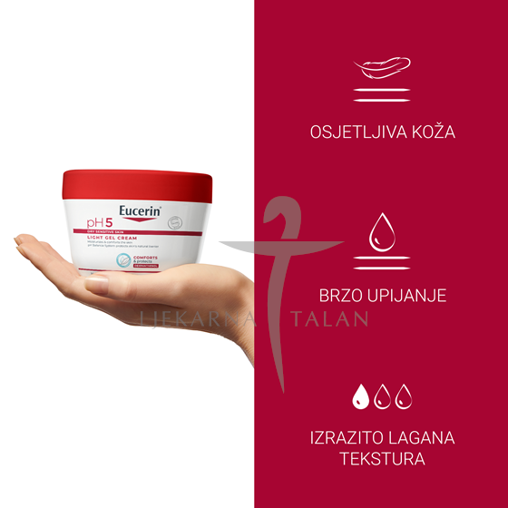 Eucerin pH5 lagana gel krema za tijelo