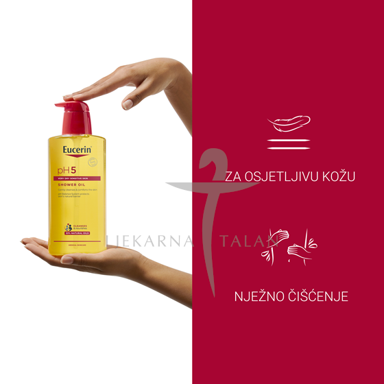 Eucerin pH5 ulje za tuširanje, 400 ml