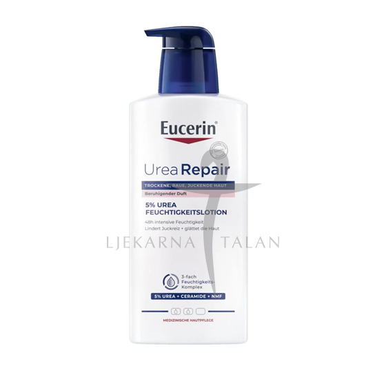 Eucerin UreaRepair losion za tijelo sa 5% ureje i umirujućim mirisom, 400 ml