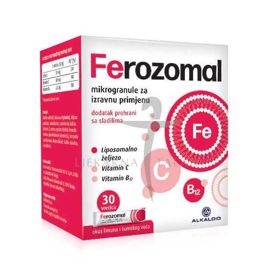 Ferozomal, dodatak prehrani