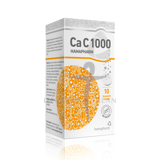  Ca C 1000, 10 šumećih tableta