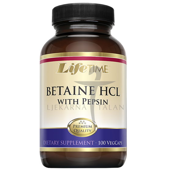  BETAINE HCl + PEPSIN kapsule