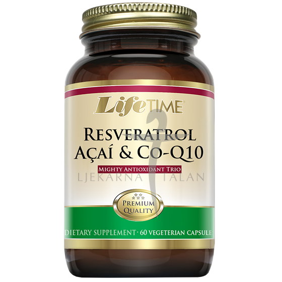  Resveratrol, Acai & CoQ10 kapsule