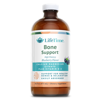 LifeTime Tekući Kalcij Magnezij citrat + vitamin D (okus borovnice) , dodatak prehrani