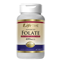 LifeTime ADVANCED FOLATE, tablete, dodatak prehrani