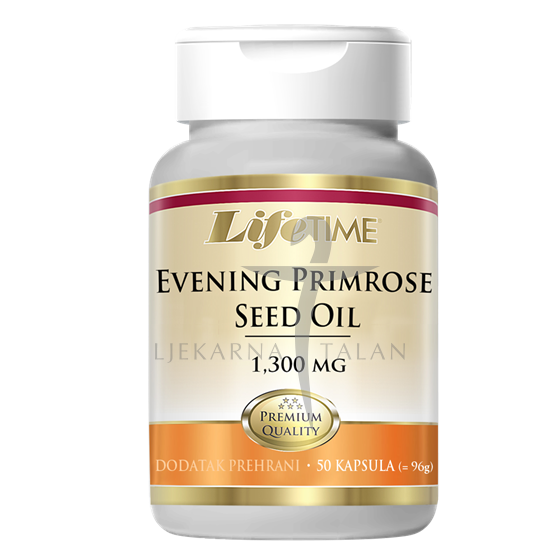 LifeTime Ulje sjemenki noćurka, kapsule, dodatak prehrani