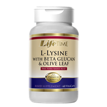LifeTime L-LIZIN sa BETA GLUKANOM i LISTOM MASLINE, kapsule, dodatak prehrani