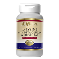 LifeTime L-LIZIN sa BETA GLUKANOM i LISTOM MASLINE, kapsule, dodatak prehrani