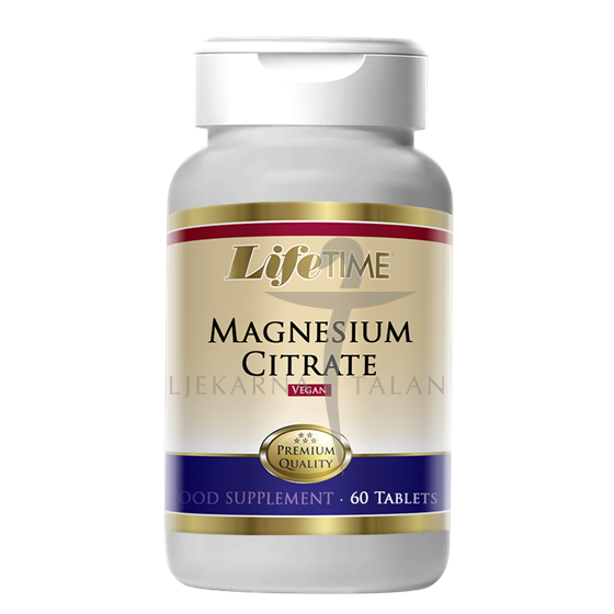 LifeTime MAGNEZIJEV CITRAT tablete, dodatak prehrani