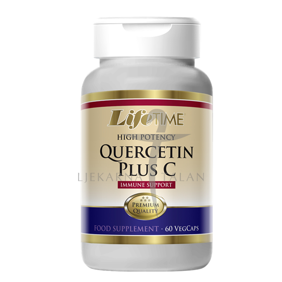 LifeTime QUERCETIN PLUS C kapsule, dodatak prehrani