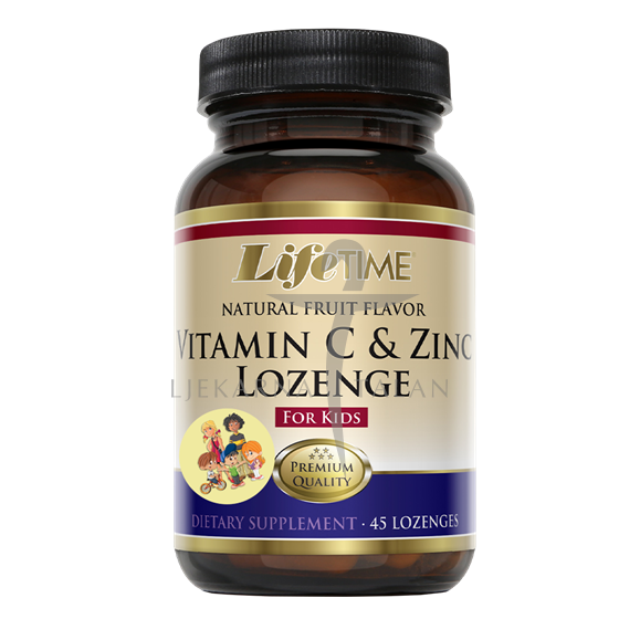 LifeTime VITAMIN C & CINK komprimati, dodatak prehrani