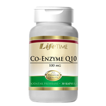 LifeTime KOENZIM Q10 100mg kapsule, dodatak prehrani