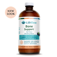 LifeTime Tekući Kalcij Magnezij citrat + vitamin D (okus borovnice)