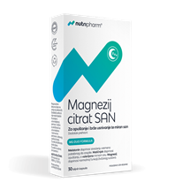 Nutripharm Magnezij citrat SAN, dodatak prehrani