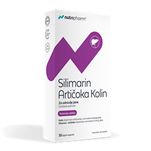 Nutripharm Silimarin Artičoka Kolin, dodatak prehrani