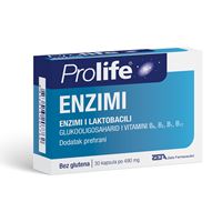 Prolife Enzimi, dodatak prehrani