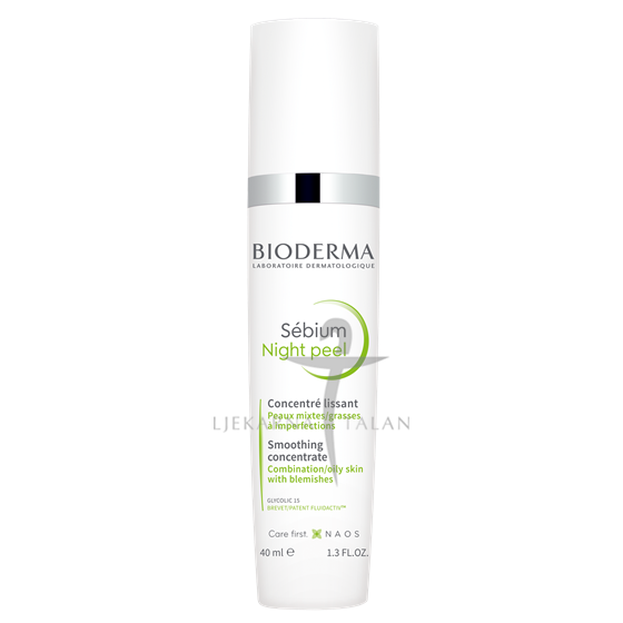 Bioderma Sebium Night peel + Sebium H2O PROMOTIVNA CIJENA