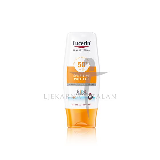  Sensitive Protect KIDS losion za zaštitu dječje kože od sunca SPF50+ + POKLON Eucerin Sensitive Protect lagani losion SPF30