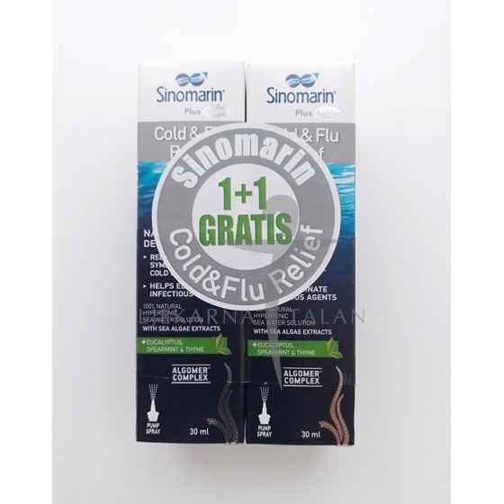 PLUS ALGAE Cold & Flu relief 1+1 gratis
