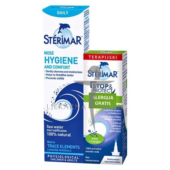 sprej, 100ml + Sterimar STOP & PROTECT Alergija PROMO PAKIRANJE