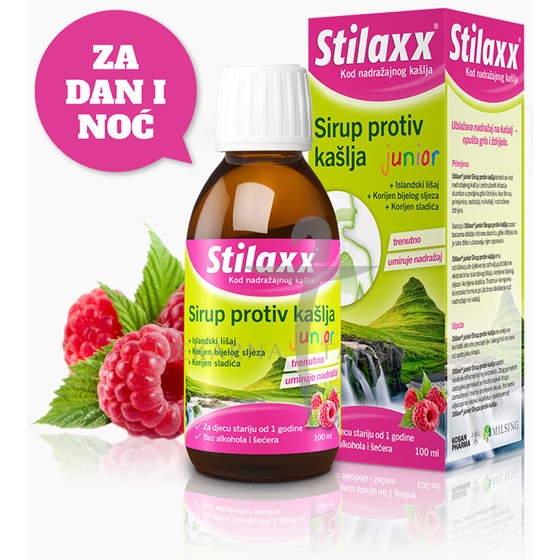 Stilaxx junior Sirup protiv kašlja