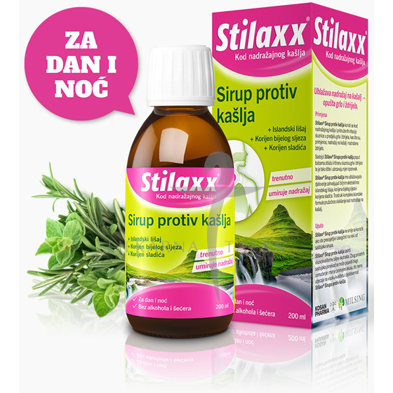 Stilaxx sirup protiv kašlja – za odrasle