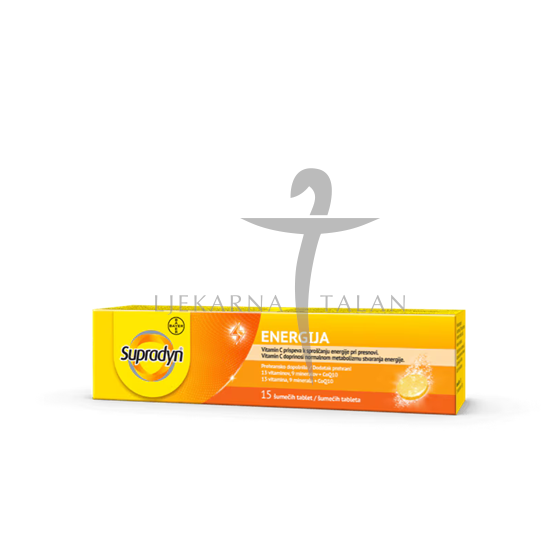 Supradyn Energija, 15 šumećih tableta, dodatak prehrani