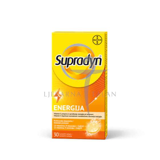 Supradyn Energija, 30 šumećih tableta