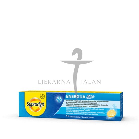 Supradyn Energija 50+, 15 šumećih tableta