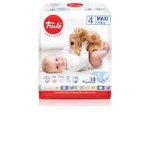 Trudi Pelene Maxi 7-18 kg , 18 pelena