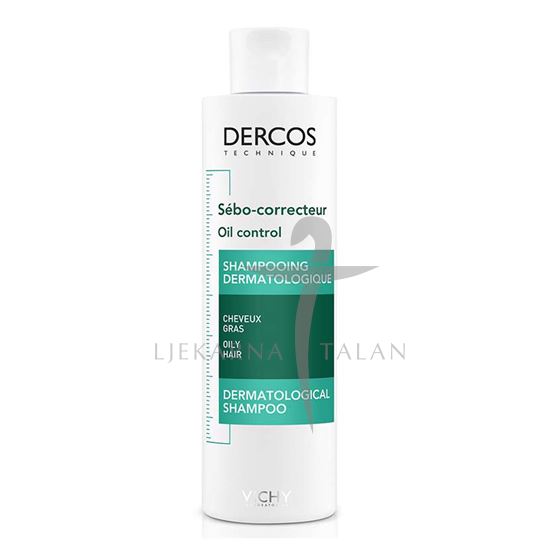 DERCOS Šampon za regulaciju sebuma
