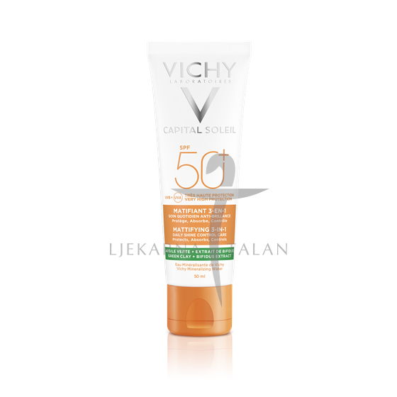 Capital Soleil Matirajuća njega 3u1 SPF50+