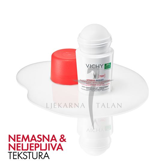 Vichy Deodorant Stress resist 72h roll-on (crveni) DUOPACK