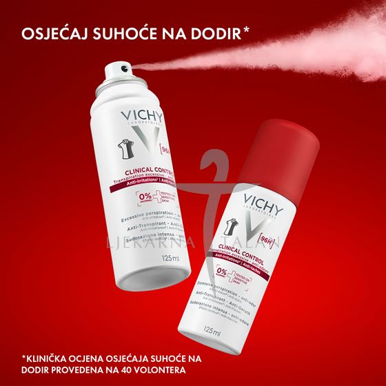 Vichy Deodorant Clinical Control antiperspirant sprej protiv znojenja