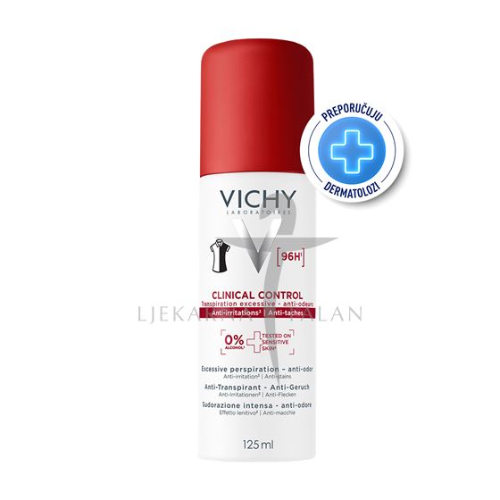 Vichy Deodorant Clinical Control antiperspirant sprej protiv znojenja