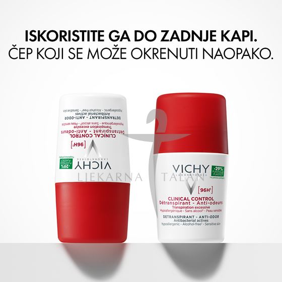 Vichy Deodorant Clinical Control roll-on 96h