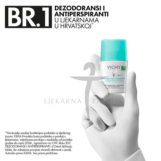 Vichy Deodorant roll-on 48h (zeleni)