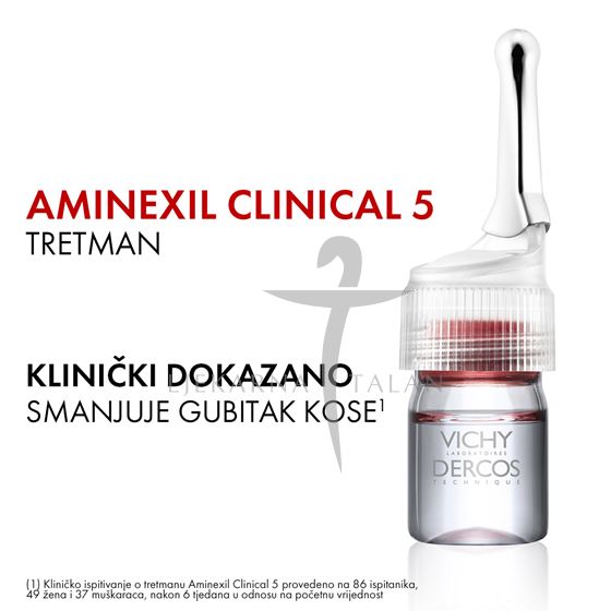Vichy Dercos Aminexil Clinical 5 višenamjenska njega protiv ispadanja kose za muškarce