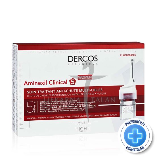 Vichy Dercos Aminexil Clinical 5 višenamjenska njega protiv ispadanja kose za žene