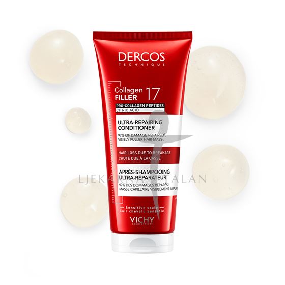 Vichy Dercos Collagen 17 FILLER ultra-obnavljajući balzam