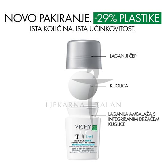 Vichy Deodorant Invisible resist 72h