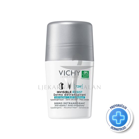 Vichy Deodorant Invisible resist 72h