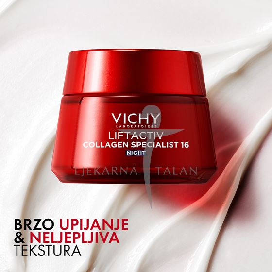 Vichy Liftactiv Collagen Specialist 16 noćna krema