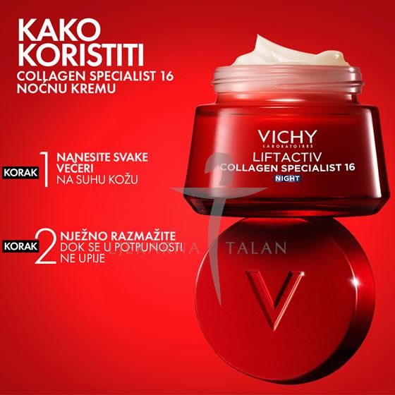 Vichy Liftactiv Collagen Specialist 16 noćna krema
