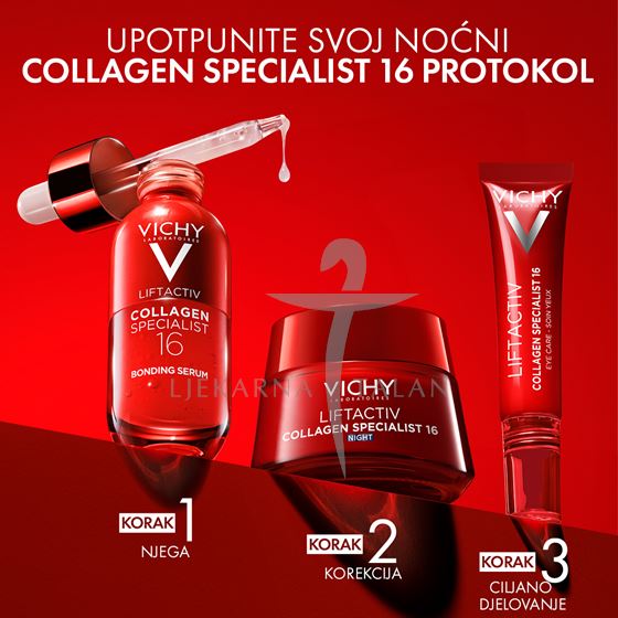 Vichy Liftactiv Collagen Specialist 16 noćna krema