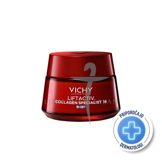 Vichy Liftactiv Collagen Specialist 16 noćna krema